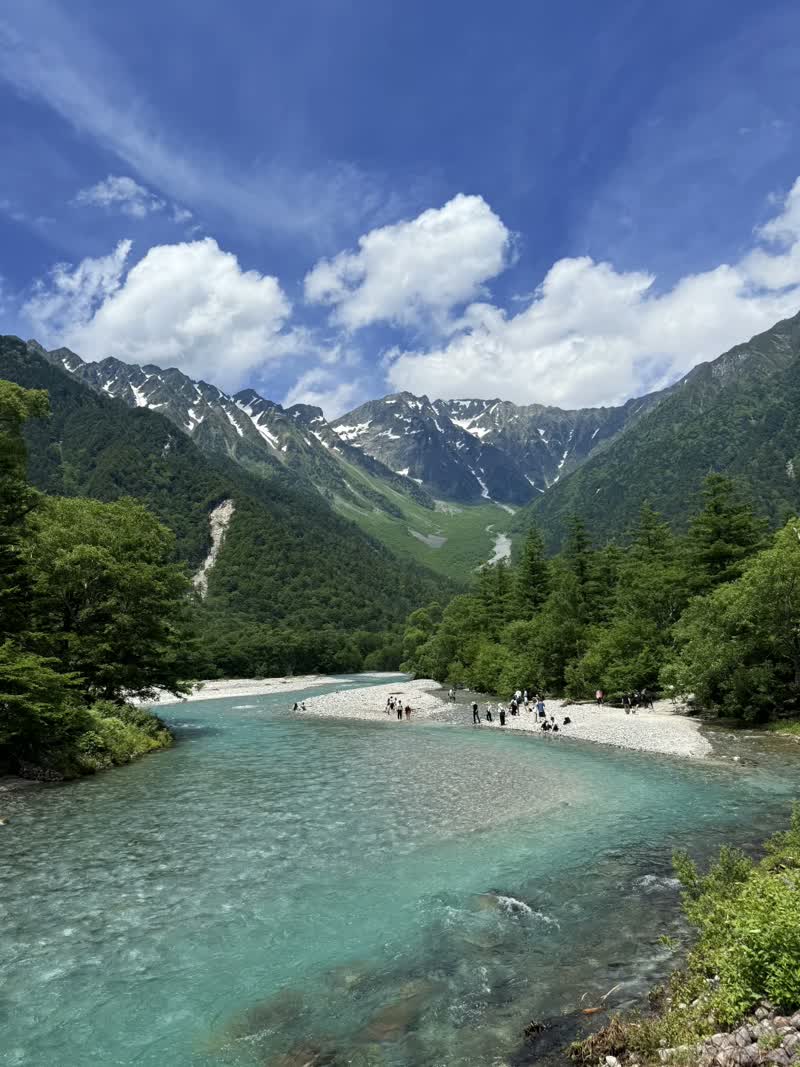上高地梓川